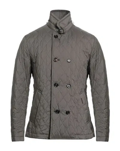Moorer Man Puffer Taupe Size 38 Polyamide, Polyurethane In Gray