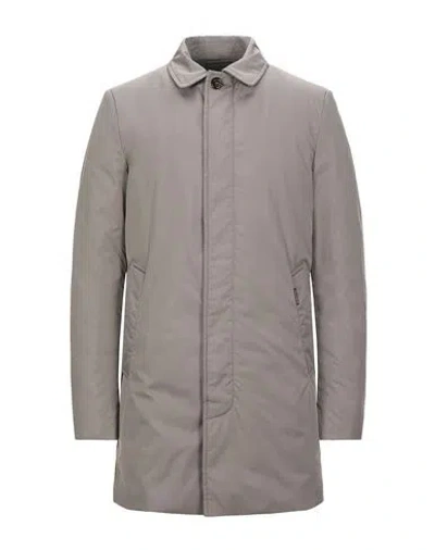 Moorer Man Puffer Taupe Size 38 Polyester In Gray