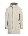 Moorer Man Puffer Taupe Size 40 Polyester, Cotton