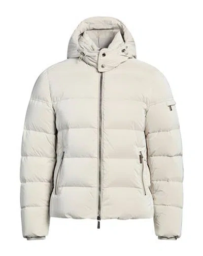 Moorer Man Puffer Taupe Size 42 Polyamide, Polyester