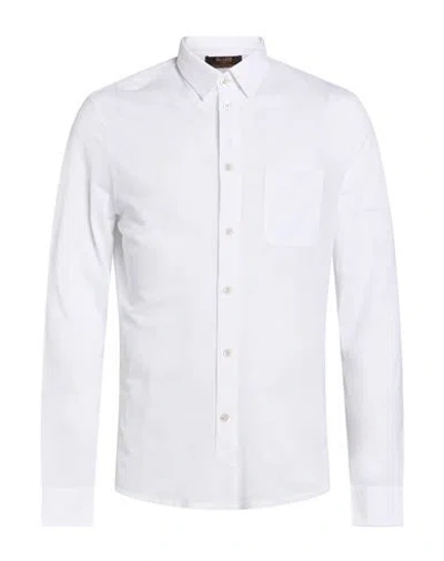 Moorer Man Shirt White Size 46 Cotton