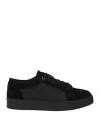 Moorer Man Sneakers Black Size 8.5 Soft Leather In Black
