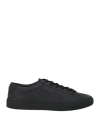 Moorer Man Sneakers Charcoal Size 8.5 Leather In Grey