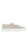 Moorer Man Sneakers Light Grey Size 9 Leather In Grey