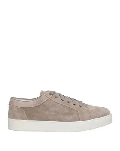 Moorer Man Sneakers Light Grey Size 9.5 Leather