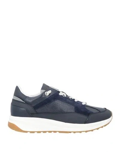 Moorer Man Sneakers Navy Size 9 Leather