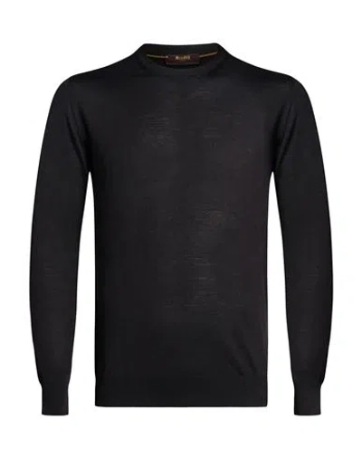 Moorer Man Sweater Black Size 36 Virgin Wool
