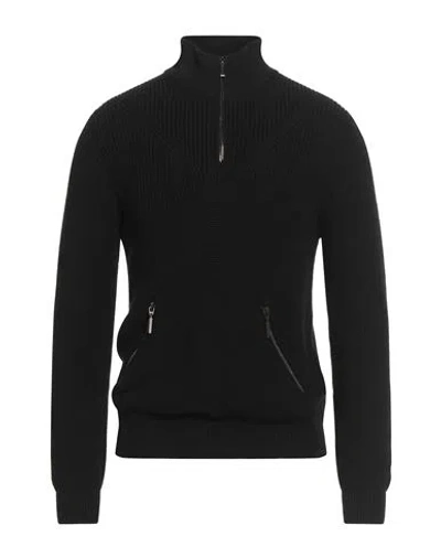 Moorer Man Sweater Black Size 38 Wool