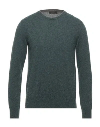 Moorer Man Sweater Dark Green Size 38 Cashmere
