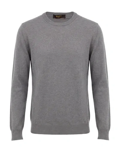 Moorer Man Sweater Grey Size 38 Cashmere In Gray