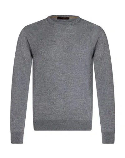 Moorer Man Sweater Grey Size 38 Virgin Wool In Multi