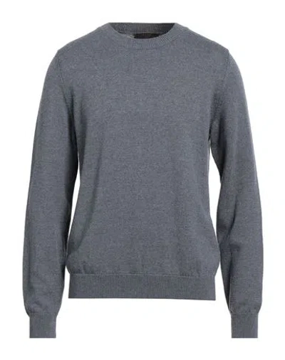 Moorer Man Sweater Grey Size 42 Virgin Wool
