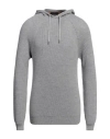 Moorer Man Sweater Grey Size 46 Wool In Grey