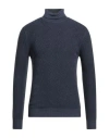 Moorer Man Sweater Navy Size 44 Wool In Blue