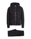 Moorer Man Tracksuit Midnight Blue Size 50 Cotton In Black