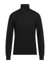 Moorer Man Turtleneck Black Size 48 Virgin Wool