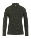 Moorer Man Turtleneck Dark Green Size 38 Wool, Cashmere, Polyester