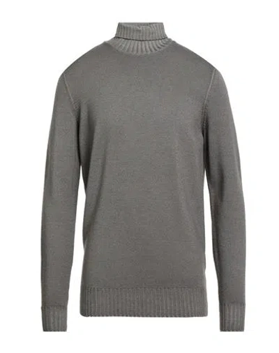 Moorer Man Turtleneck Light Grey Size 46 Virgin Wool