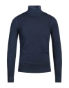 Moorer Man Turtleneck Navy Size 48 Virgin Wool