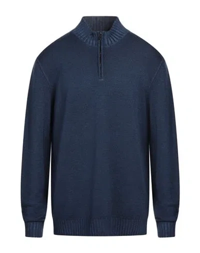 Moorer Man Turtleneck Navy Size 48 Virgin Wool