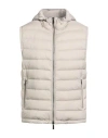 Moorer Man Vest Beige Size 38 Polyamide, Polyurethane In Neutral
