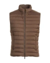 Moorer Man Vest Brown Size 46 Polyamide, Elastane