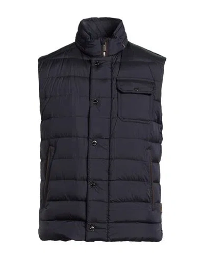 Moorer Man Vest Midnight Blue Size 38 Polyamide, Polyurethane