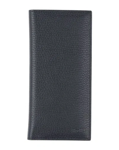 Moorer Man Wallet Midnight Blue Size - Leather
