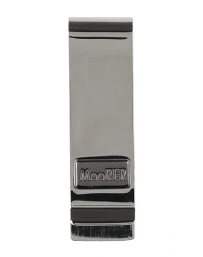 Moorer Man Wallet Silver Size - Metal