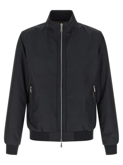 MOORER MANETTI-WK PUFFER JACKETS BLUE