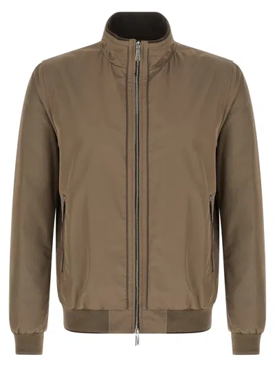 MOORER MOORER 'MANETTI-WK' BOMBER JACKET