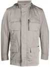 Moorer Manolo-km Field Jacket In Grau
