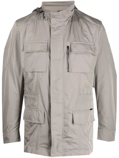 Moorer Manolo-km Field Jacket In Blanco