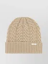 Moorer Cuffia Maria In Cashmere Beige Donna In Cream