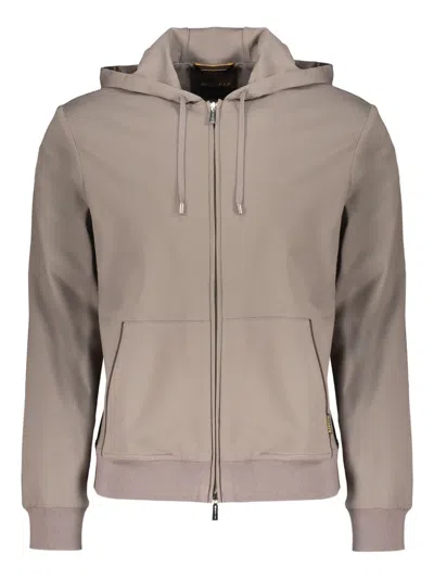 Moorer Matthew Hooded Jacket In Neutral