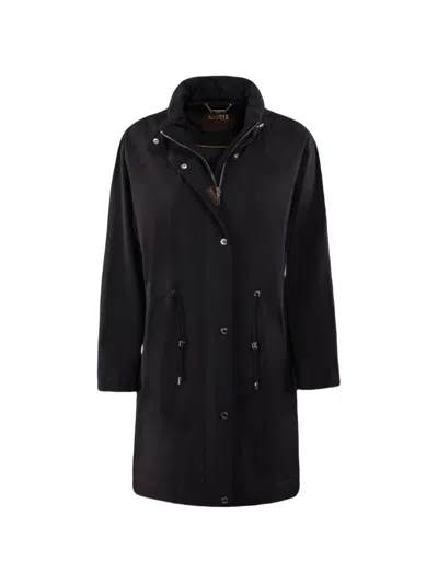 Moorer Maureen-kn Parka In Black