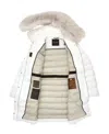Moorer Medium And Long Down Jacket In Multi