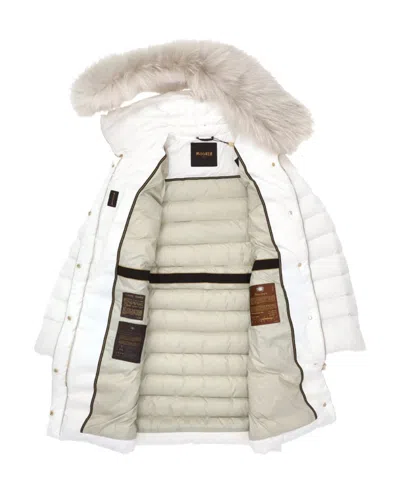 Moorer Medium And Long Down Jacket In Multi