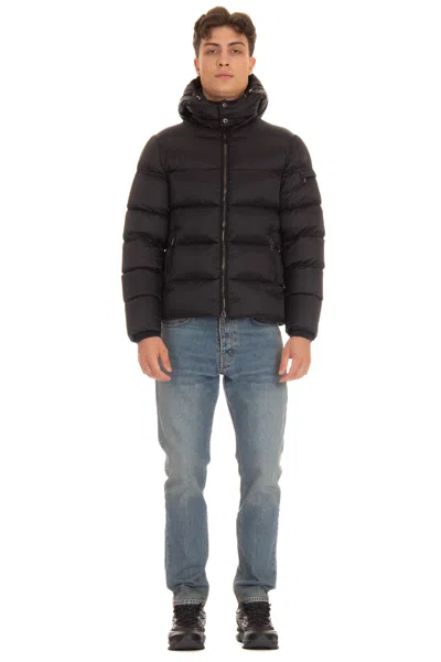 Moorer Men's Classic Coat - Fall/winter Collection In Black