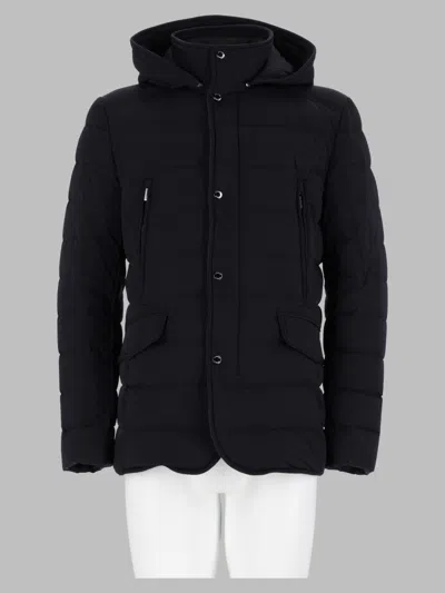 Moorer Men's Lightweight Tech Trench Coat In Blue