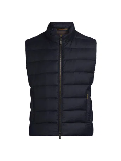 Moorer Men's Oliver Wool-cashmere Vest In Gray