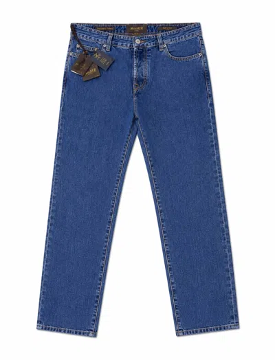 Moorer Men's Pavel Jeans In Light Denim In Blue