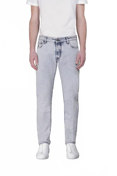 Moorer Men's Pavel Slim Straight Jeans In Blue