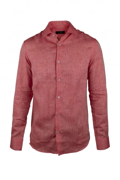 Moorer Men Shirt In Red