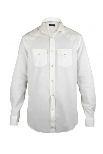 Moorer Men Shirt In White