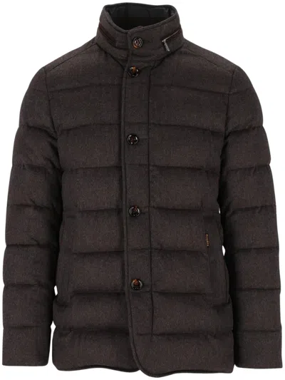 Moorer Men's Virgin Wool & Cashmere Overcoat In Brown