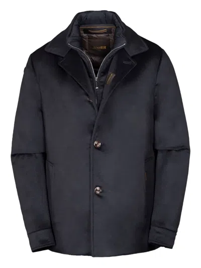 Moorer Mendel Jacket In Blue