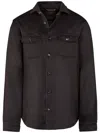 Moorer Meyber-bab Overshirt In Brown