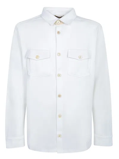 Moorer Meyer White Overshirt