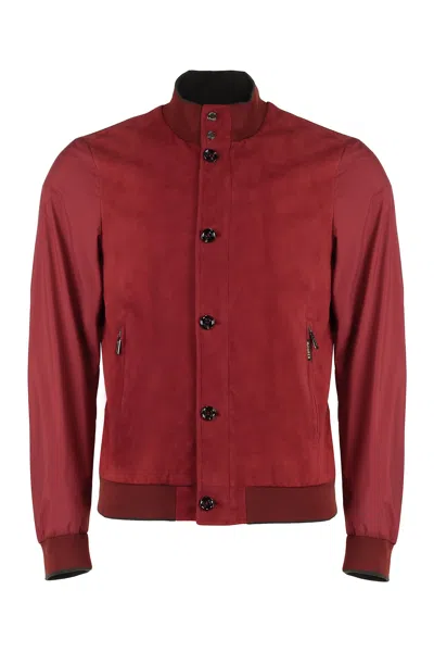 MOORER MEZZANO BOMBER JACKET